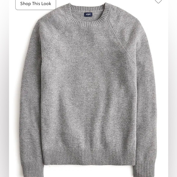 J. Crew Other - J. Crew Factory Crewneck sweater in supersoft lambswool blend
